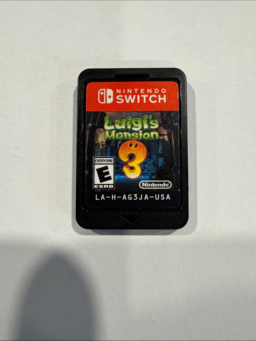 Nintendo switch loose Luigi’s Mansion 3 game cartridge no case